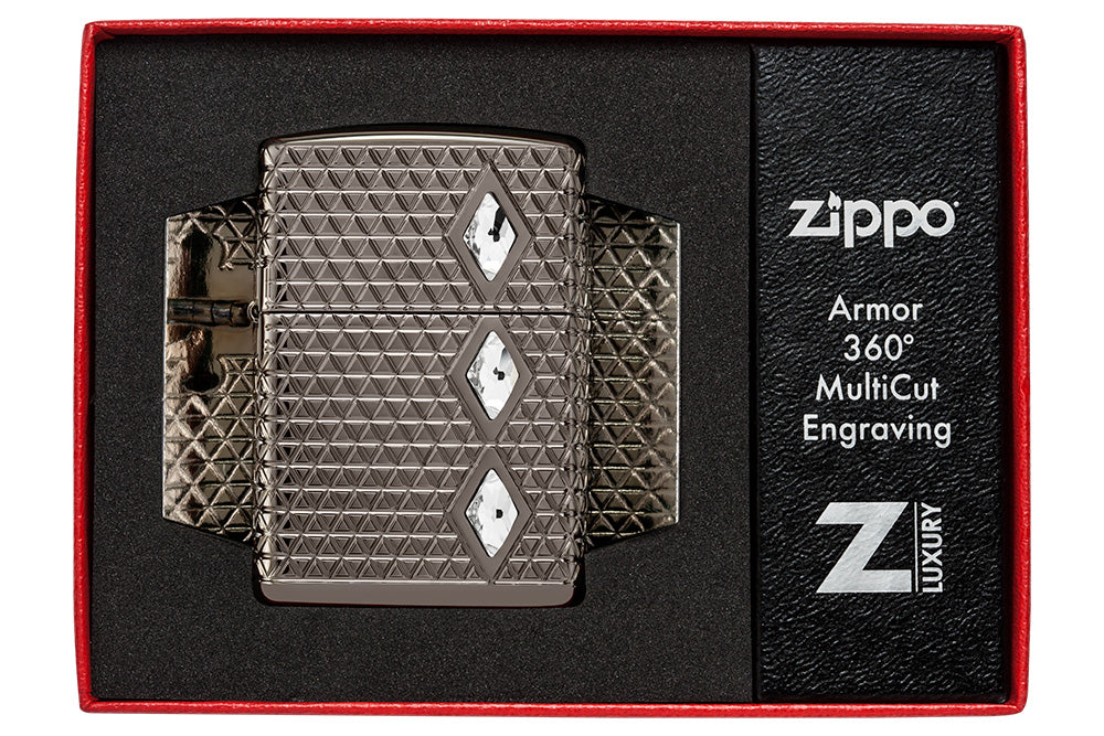 Zippo zapalovač 25664 Diamond Pattern Design