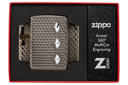 Zippo zapalovač 25664 Diamond Pattern Design