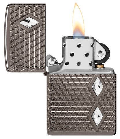 Zippo zapalovač 25664 Diamond Pattern Design