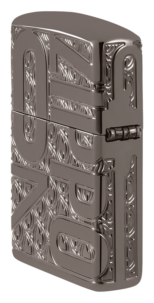 Zippo zapalovač 25665 Reverse Carve Zippo Design
