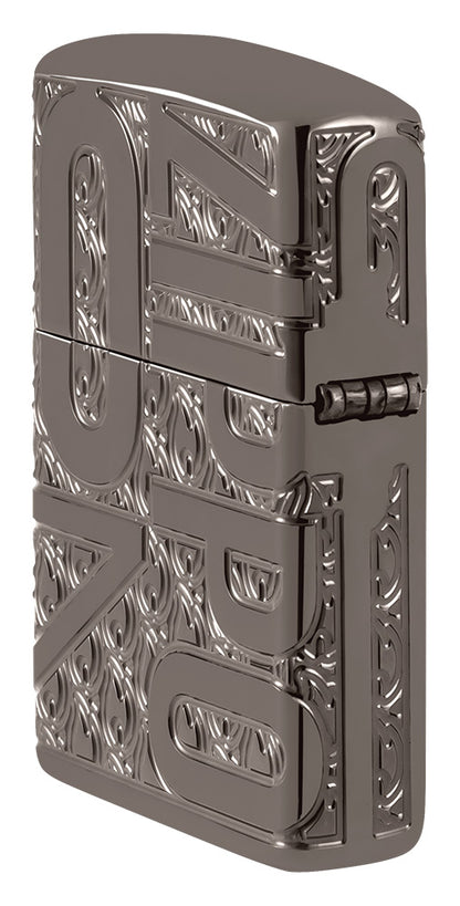 Zippo zapalovač 25665 Reverse Carve Zippo Design