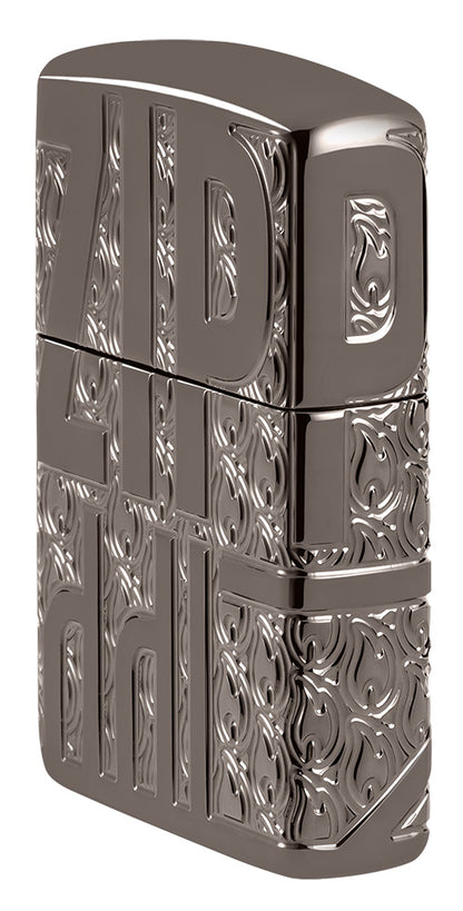 Zippo zapalovač 25665 Reverse Carve Zippo Design
