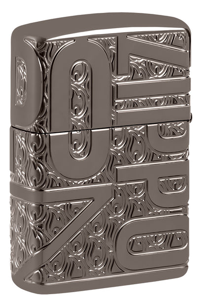 Zippo zapalovač 25665 Reverse Carve Zippo Design