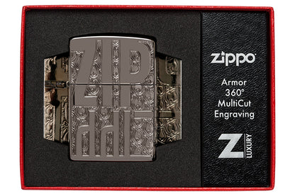 Zippo zapalovač 25665 Reverse Carve Zippo Design