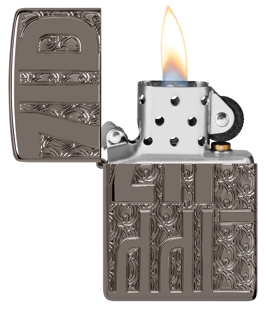 Zippo zapalovač 25665 Reverse Carve Zippo Design