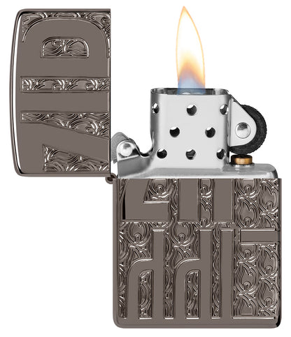 Zippo zapalovač 25665 Reverse Carve Zippo Design