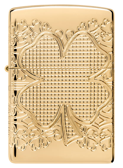 Zippo zapalovač 28031 Lucky Clover Design
