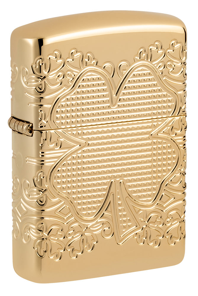 Zippo zapalovač 28031 Lucky Clover Design