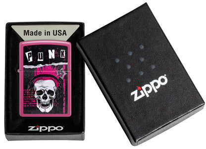 Zippo zapalovač 66018 Punk Skull Design