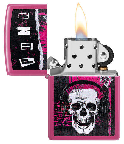 Zippo zapalovač 66018 Punk Skull Design