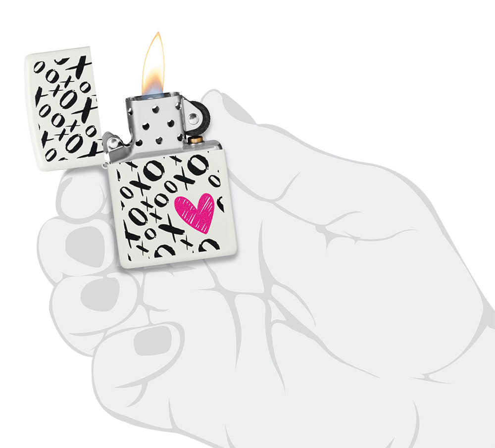 Zippo zapalovač 66019 Hugs and Kisses Design