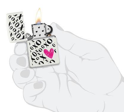 Zippo zapalovač 66019 Hugs and Kisses Design