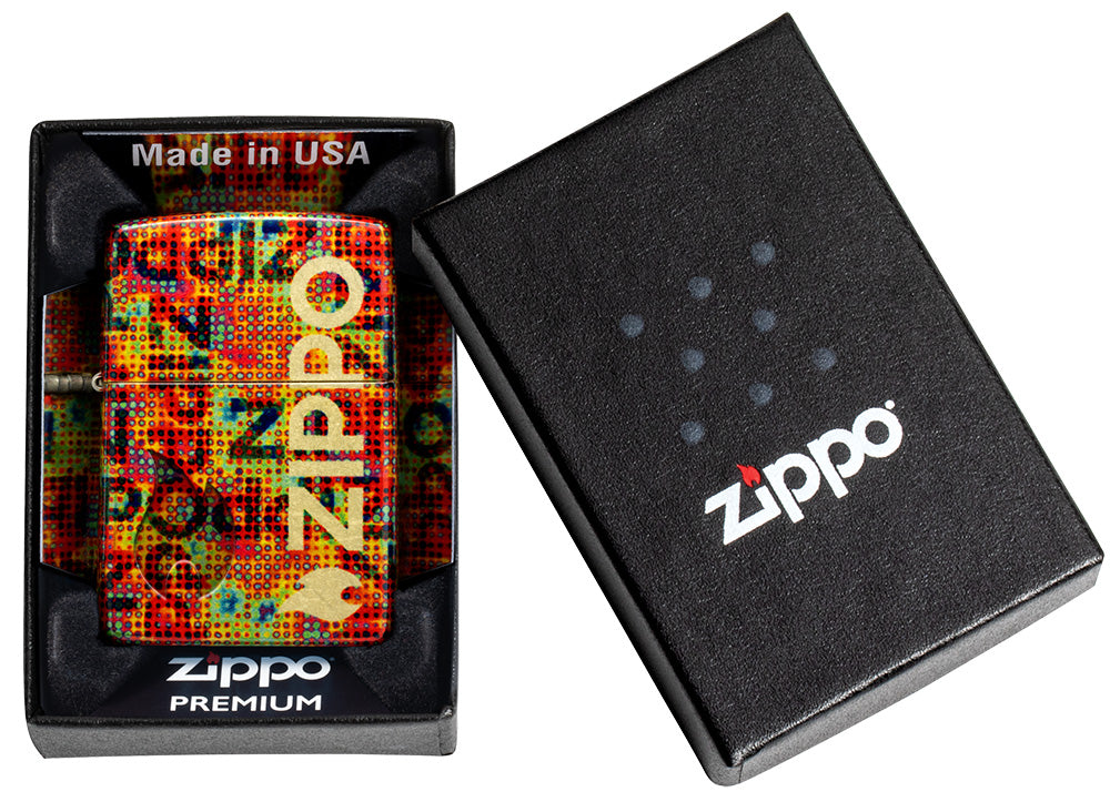 Zippo zapalovač 66024 Pixel Fusion Design
