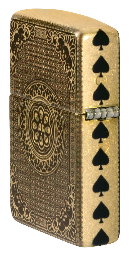 Zippo zapalovač 66025 Ace of Skulls Design
