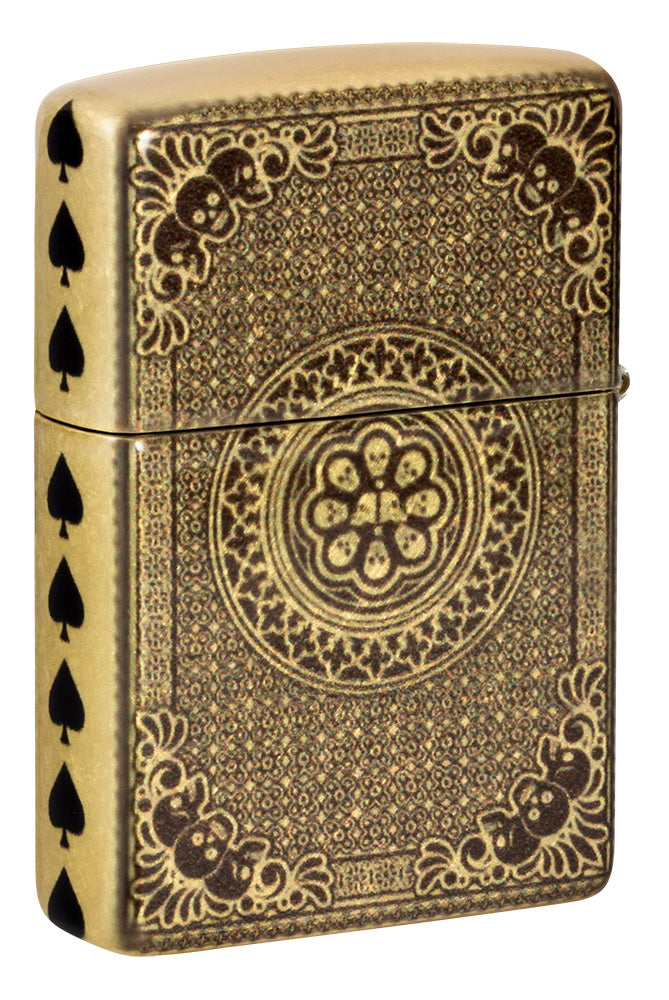 Zippo zapalovač 66025 Ace of Skulls Design