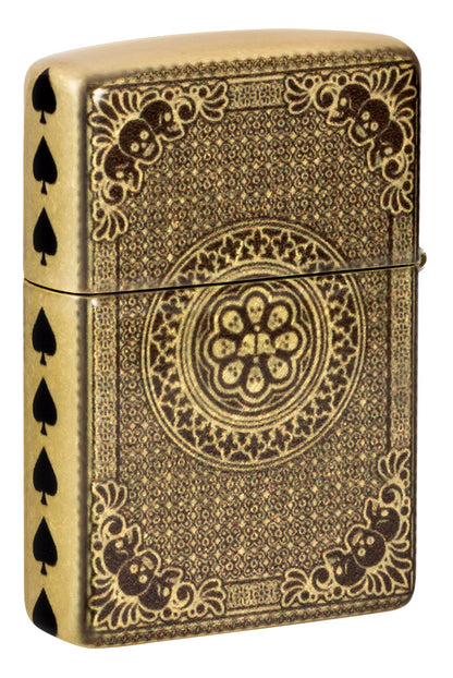Zippo zapalovač 66025 Ace of Skulls Design