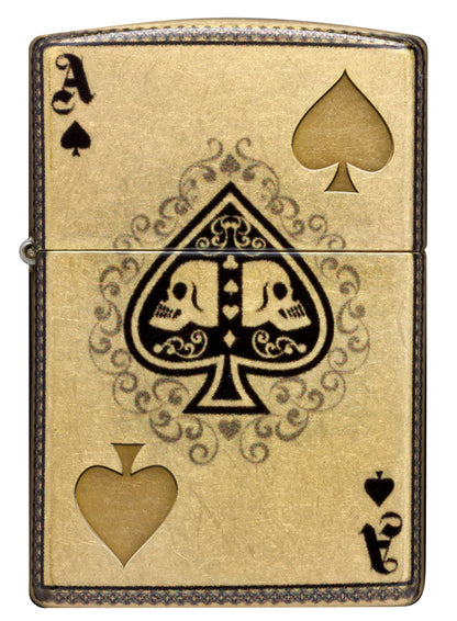 Zippo zapalovač 66025 Ace of Skulls Design
