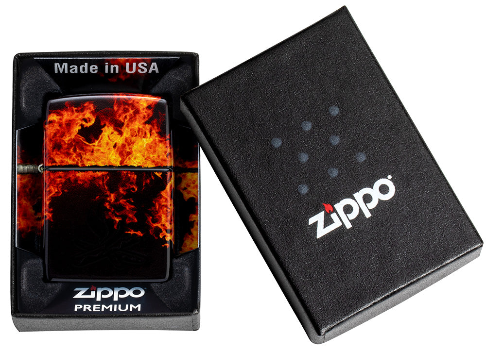 Zippo zapalovač 66026 Fusion Inferno Design