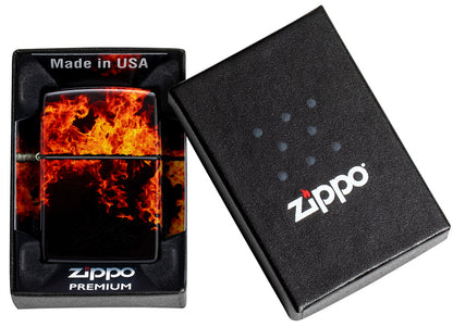 Zippo zapalovač 66026 Fusion Inferno Design