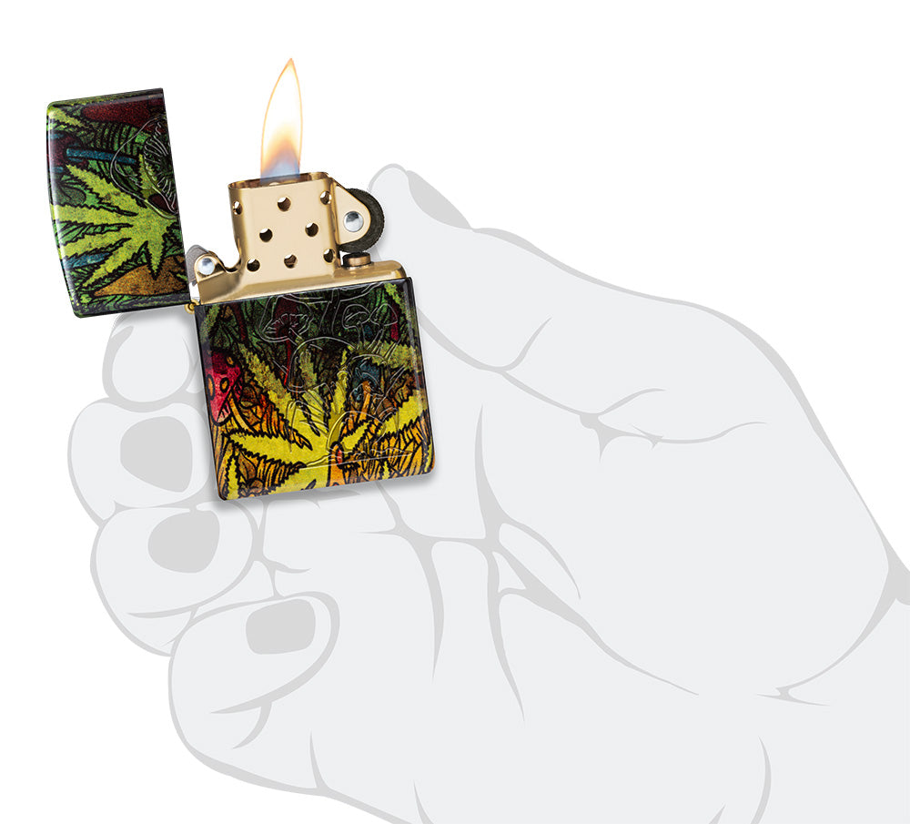 Zippo zapalovač 66027 Fungi Fusion Design