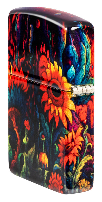 Zippo zapalovač 66037 Spooky Sunflower Design