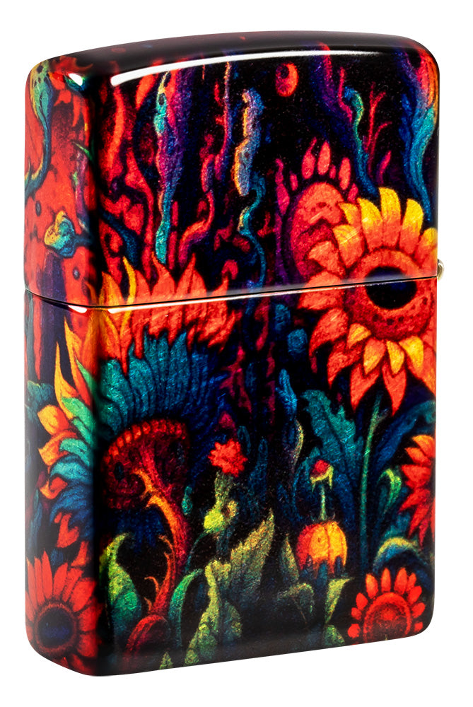 Zippo zapalovač 66037 Spooky Sunflower Design