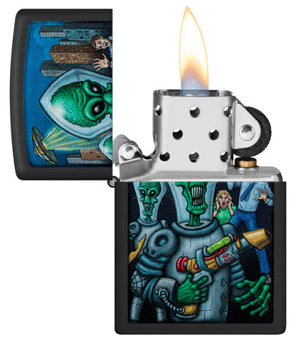 Zippo zapalovač 66040 Alien Invasion