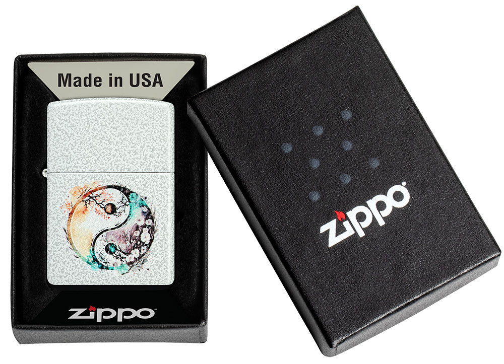 Zippo zapalovač 66042 Floral Yin and Yang Design