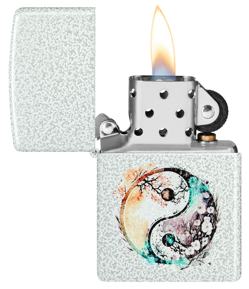Zippo zapalovač 66042 Floral Yin and Yang Design