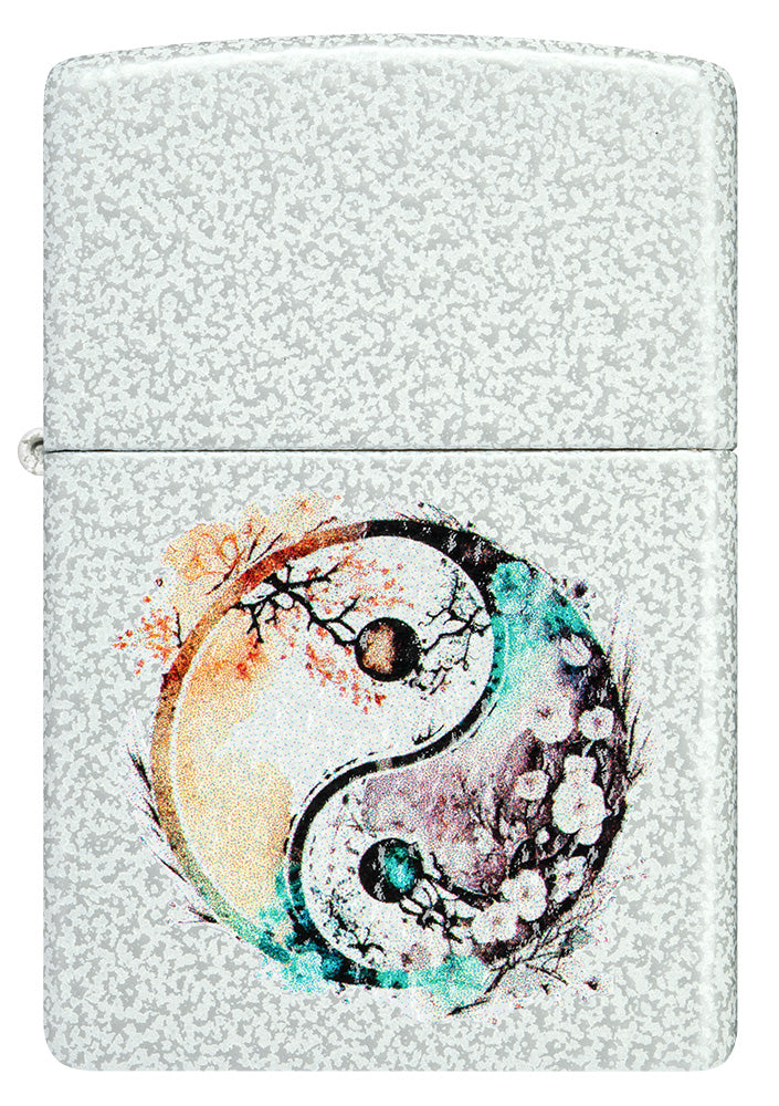 Zippo zapalovač 66042 Floral Yin and Yang Design