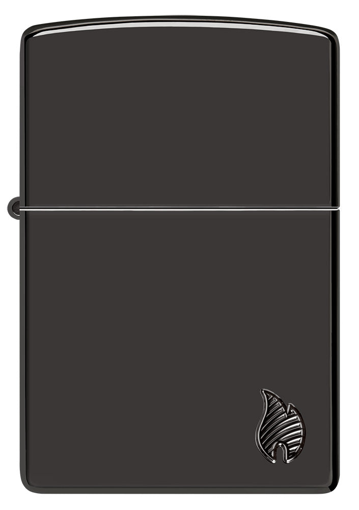 Zippo zapalovač 66045 Armor® High Polish Black Flame Design