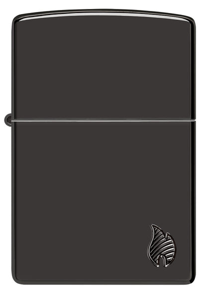 Zippo zapalovač 66045 Armor® High Polish Black Flame Design