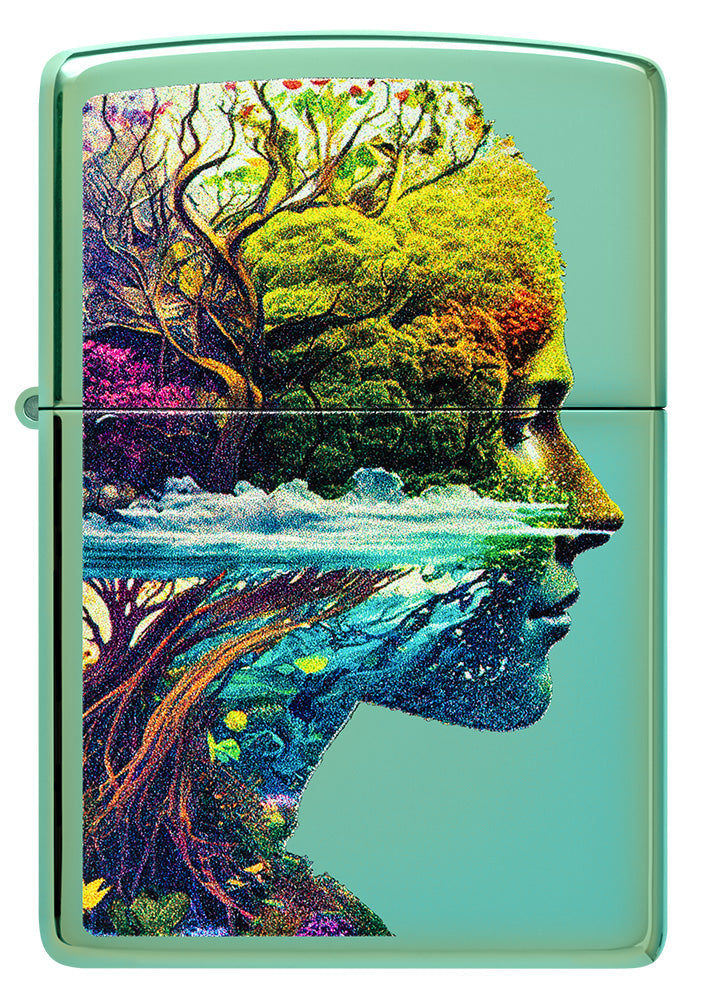 Zippo zapalovač 66047 One with Nature Design