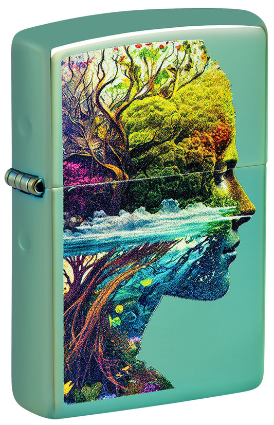 Zippo zapalovač 66047 One with Nature Design