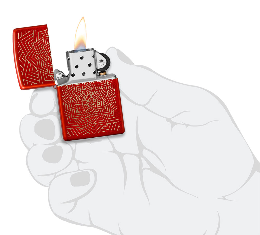 Zippo zapalovač 66051 Laser Zen