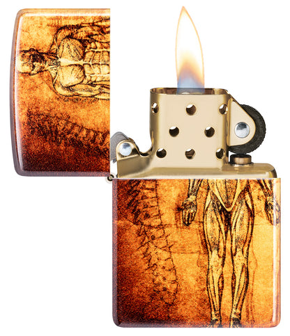 Zippo zapalovač 66054 Anatomy Design