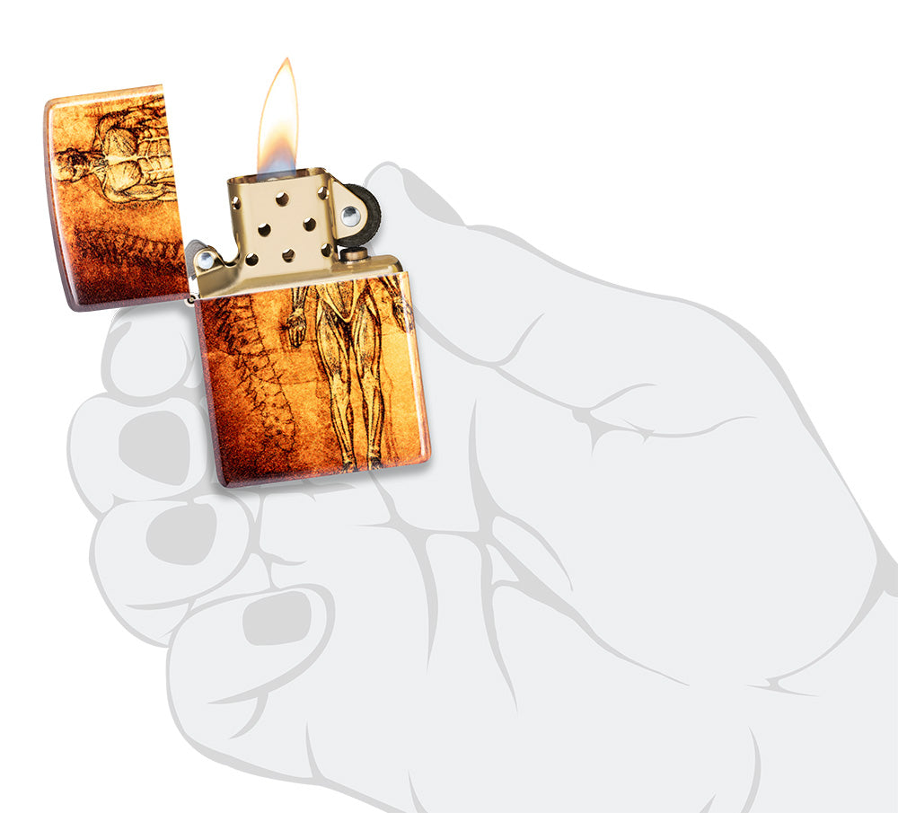 Zippo zapalovač 66054 Anatomy Design