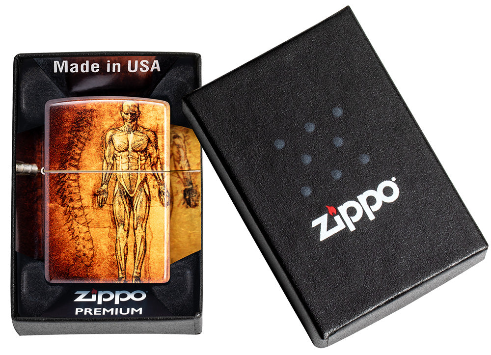 Zippo zapalovač 66054 Anatomy Design