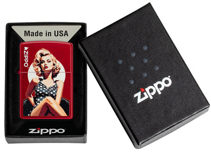 Zippo zapalovač 66056 Vintage Pinup Design