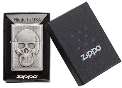 Zippo zapalovač 21972 Skull with Brain Surprise