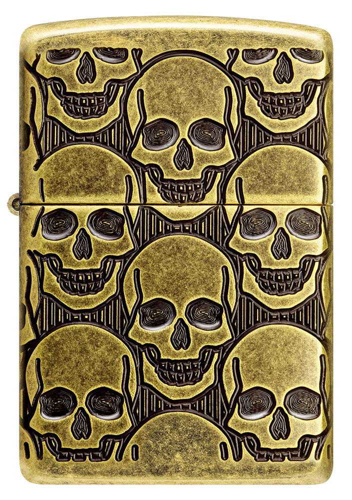 Zippo zapalovač 29061 Cackling Cranium Design