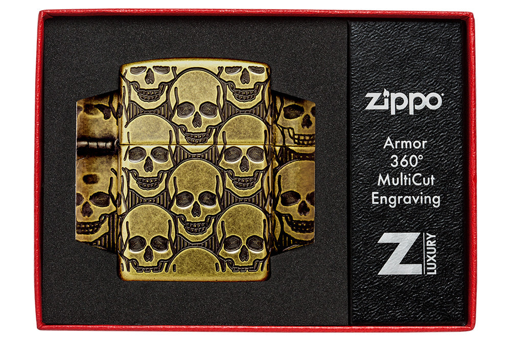 Zippo zapalovač 29061 Cackling Cranium Design