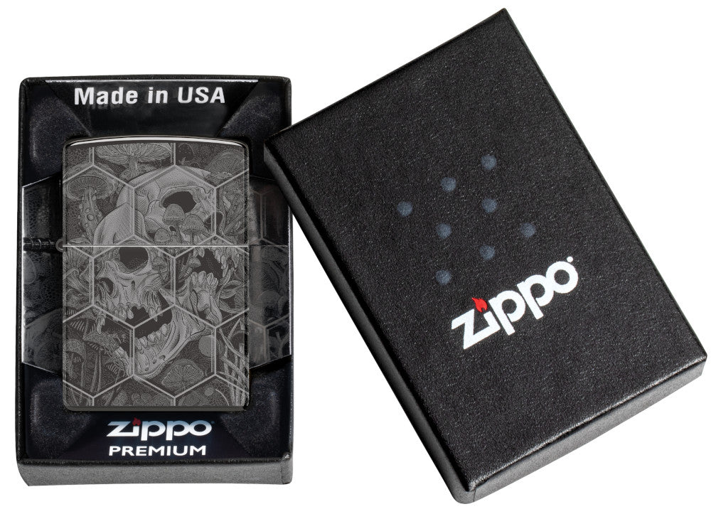 Zippo zapalovač 66067 Psychedelic Skull