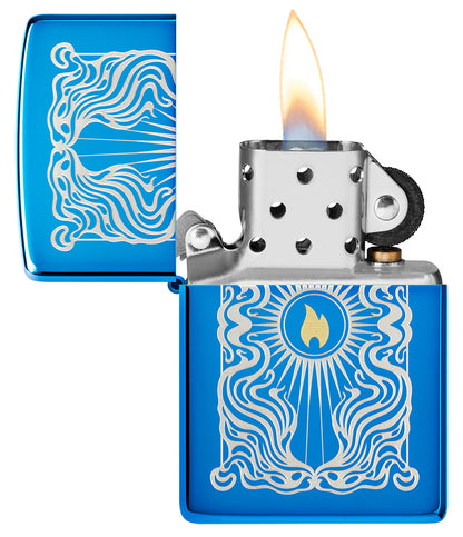 66070 Fancy Flame Design