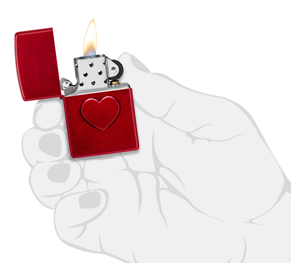 66075 Stamped Heart Design