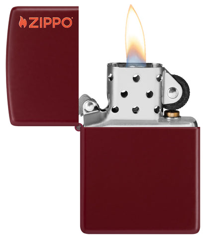 66083 Merlot Zippo Logo