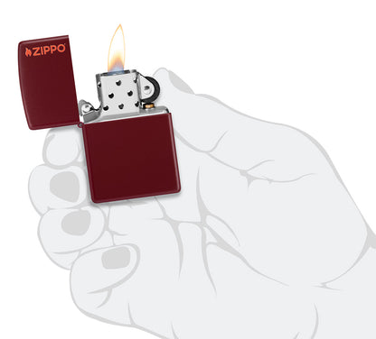 66083 Merlot Zippo Logo