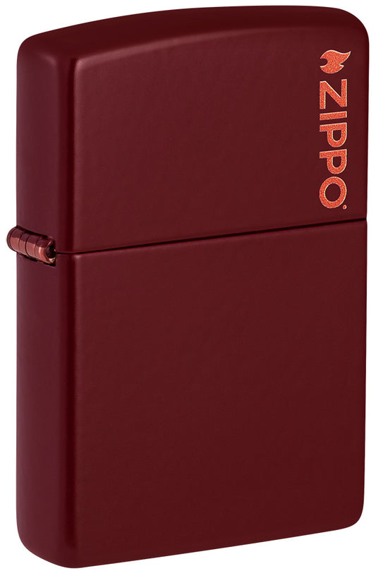 66083 Merlot Zippo Logo