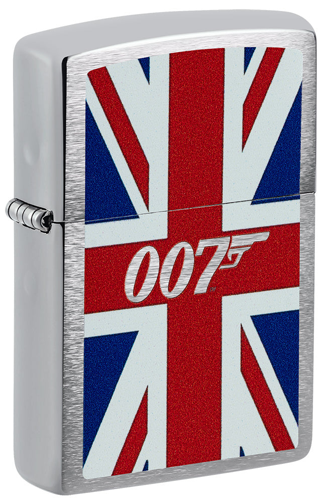 Zippo zapalovač 21978 James Bond Union Jack Design
