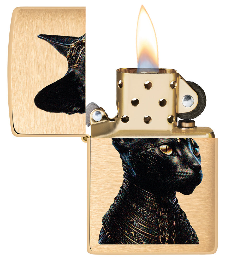 Zippo zapalovač 23017 Bastet Design